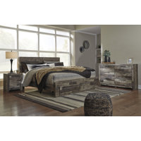 Derekson Panel Storage Bed, Dresser and Nightstand by Gracie Oaks