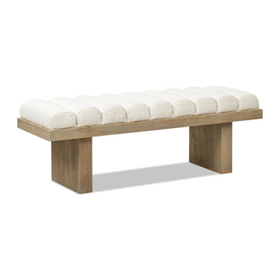 Bella 52" Upholstered Modern Accent Bench by Latitude Run