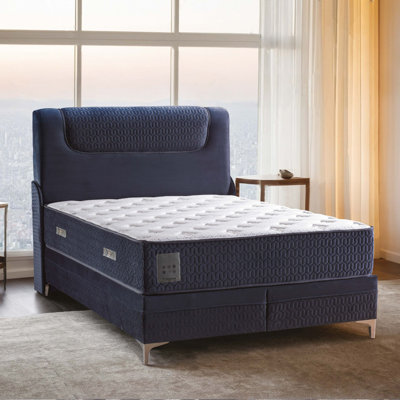 12” Plush & Firm Hybrid Mattress – Premium Support & Durability – Individually Pocketed Coils & CertiPUR-US Foam – Fiberglass-Free – Bed in a Box by Alwyn Home