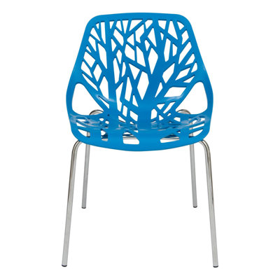 Side Chair with Chromed Legs by Ivy Bronx