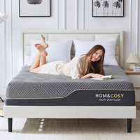 Alwyn Home Memory Foam Firm & Luxury Cooling Gel Green Tea Mattress by Alwyn Home