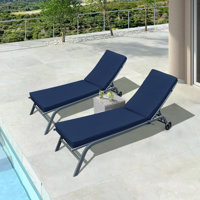 2PCS Set Outdoor Lounge Chair Cushion Replacement Patio Funiture by Corrigan Studio