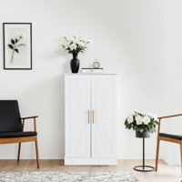Multi-Functional Storage Cabinet with Adjustable Shelf by Gracie Oaks