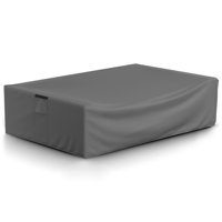 Patio Furniture Set Cover, Heavy-duty Waterproof Outdoor Furniture Cover, Patio Dining Set Cover, Gray by Arlmont & Co.