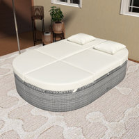 Outdoor Sun Bed Patio 2-Person Daybed by Latitude Run