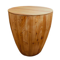 Vintage Style Bucket Shaped Coffee Table For Office, Dining Room And Living Room by Millwood Pines