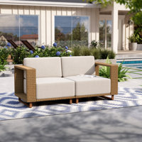 Rattan Left And Right Armrest by Ebern Designs