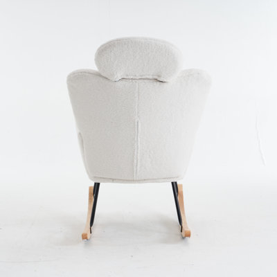 Yisroel Rocking Chair with High Backrest
