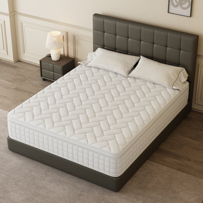 Medium Memory Foam Pocket Spring Hybrid Mattress by Ebern Designs