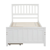 Platform Bed with Two Drawers by Red Barrel Studio