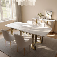 Eden Common Luxury Extendable Dining Table for 4-6 Persons by Mercer41