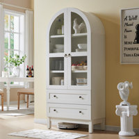 71" Tall Arched Kitchen Pantry by Lark Manor