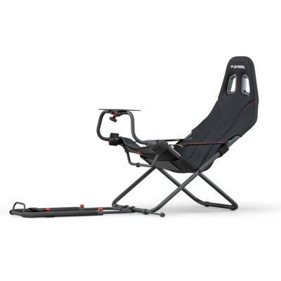 PlayseatChallenge ActiFitâ„¢ Lightweight Carbon Quality Steel Foldable Racing Simulator Cockpit with Innovative ActiFitâ„¢ Fabric and Open Cockpit Desig by Playseat
