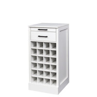 Douglas Modular 24-Bottle Wine Bar Cabinet with Storage Drawer by Winston Porter
