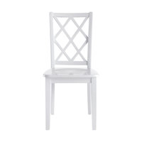 21" Wide Dining Chair with a Lattice Back by August Grove