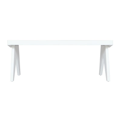 Frankie Wooden Bench With Cane Seat by George Oliver