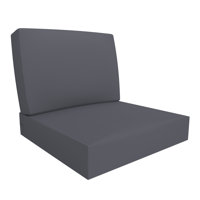 Covers&All Outdoor 5" Seat / Back Cushion With Highly Durable Cover Rite Fabric by Latitude Run