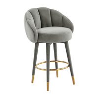 Lowther Myla Swivel Stool by Ebern Designs