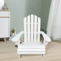 Outdoor Or Indoor Children Adirondack Chair, Outdoor Chair by Highland Dunes