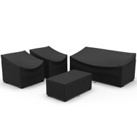 4 Piece Heavy Duty Waterproof Outdoor Furniture Cover by Arlmont & Co.