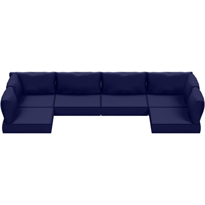 14 Piece  5 Inch Outdoor Cushions For Patio Furniture by Hokku Designs