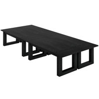 10.5Ft Conference Table, Modern Office Meeting Table For 8-10 People by Millwood Pines