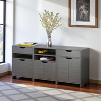 Orion 3-Pc Storage Cabinet Set by Lark Manor