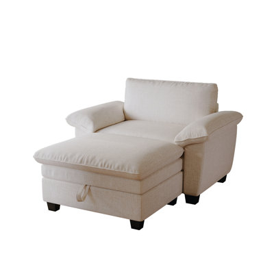 51" Wide Upholstered Sofa Couch by Latitude Run