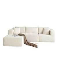Modern L-Shaped Sponge Sectional Sofa Suitable For Living Room by Ebern Designs