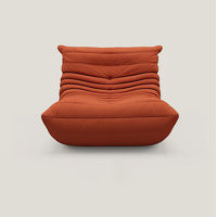 Armless Bean Bag Chair & Lounger - Mid-century Modern Fireside Foam Chair by Trule
