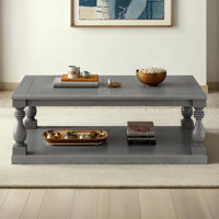 Storage Coffee Table with 4 Legs and Pinewood Frame by Alcott Hill