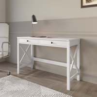 Beatrice Wooden Writing Desk by Gracie Oaks