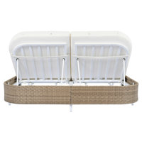 Karenda Outdoor Daybed Double Chaise Lounge
