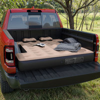 Lage Inflatable Truck Air Mattress Car Mattress Car Bed With Pump And Pillows by Alwyn Home