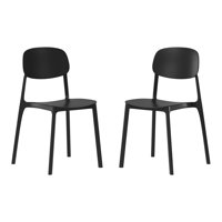 Outdoor Stacking Dining Side Chair by George Oliver