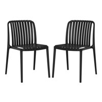 Outdoor Stacking Dining Side Chair by George Oliver