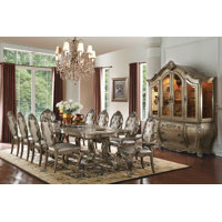 DINING TABLE W/LEAF by Rosdorf Park