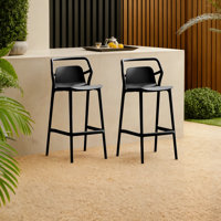 Aspin 30" Outdoor Bar Stool by George Oliver