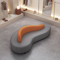 Simple Creative Curved Sofa by Orren Ellis