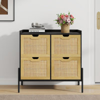 4 Drawer File Cabinet Fits A4/Letter Size