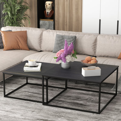 Extendable Metal Frame Coffee Tables by Wrought Studio