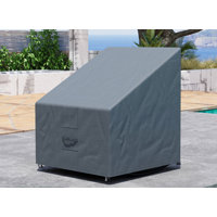 Outdoor Rocking Chair Cover, Heavy-duty Waterproof Patio Chair Cover by Rebrilliant