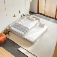 Upholstered Platform Bed With USB by Latitude Run