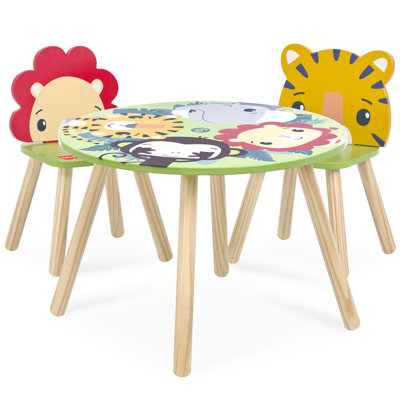 Fisher Price Fauna Collection Brave Heart Table Chair Set By by Zoomie Kids