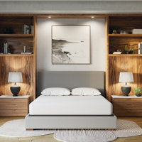 Blanc Gel Memory Foam, Medium Feel, Mattress by Alwyn Home