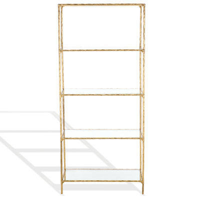 Evelynn Forged Metal Bookshelf by Joss & Main