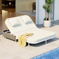 62.62" Outdoor Patio Daybed by Latitude Run