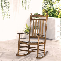 Back Rocking Chair For Porch by Lark Manor