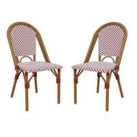 Outdoor Dining Side Chairs by Bayou Breeze