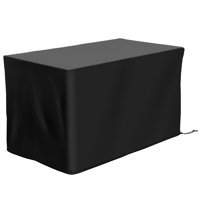 Fire Pit Cover Rectangular Water-resistant Oxford Fabric With Pvc Coating 43’’ L X 24’’ W X 25’’ H Outdoor Fire Pit Table Cover For Rectangular Fire P by Arlmont & Co.